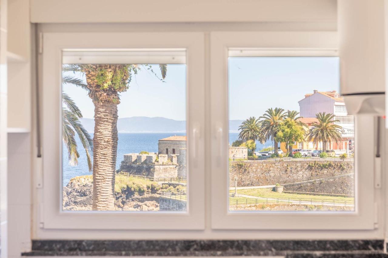 Apartamento Finisterre Con Vistas Al Mar Y Playa 외부 사진