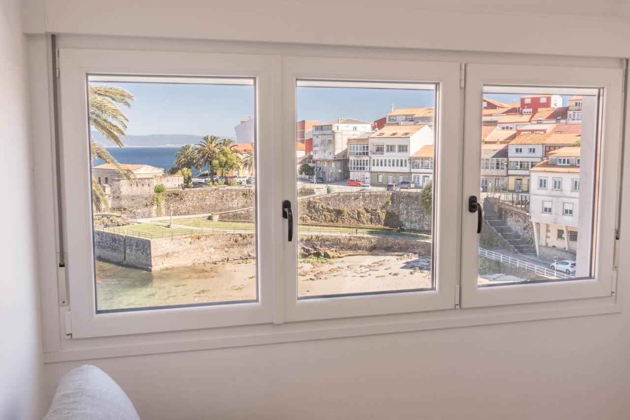 Apartamento Finisterre Con Vistas Al Mar Y Playa 외부 사진