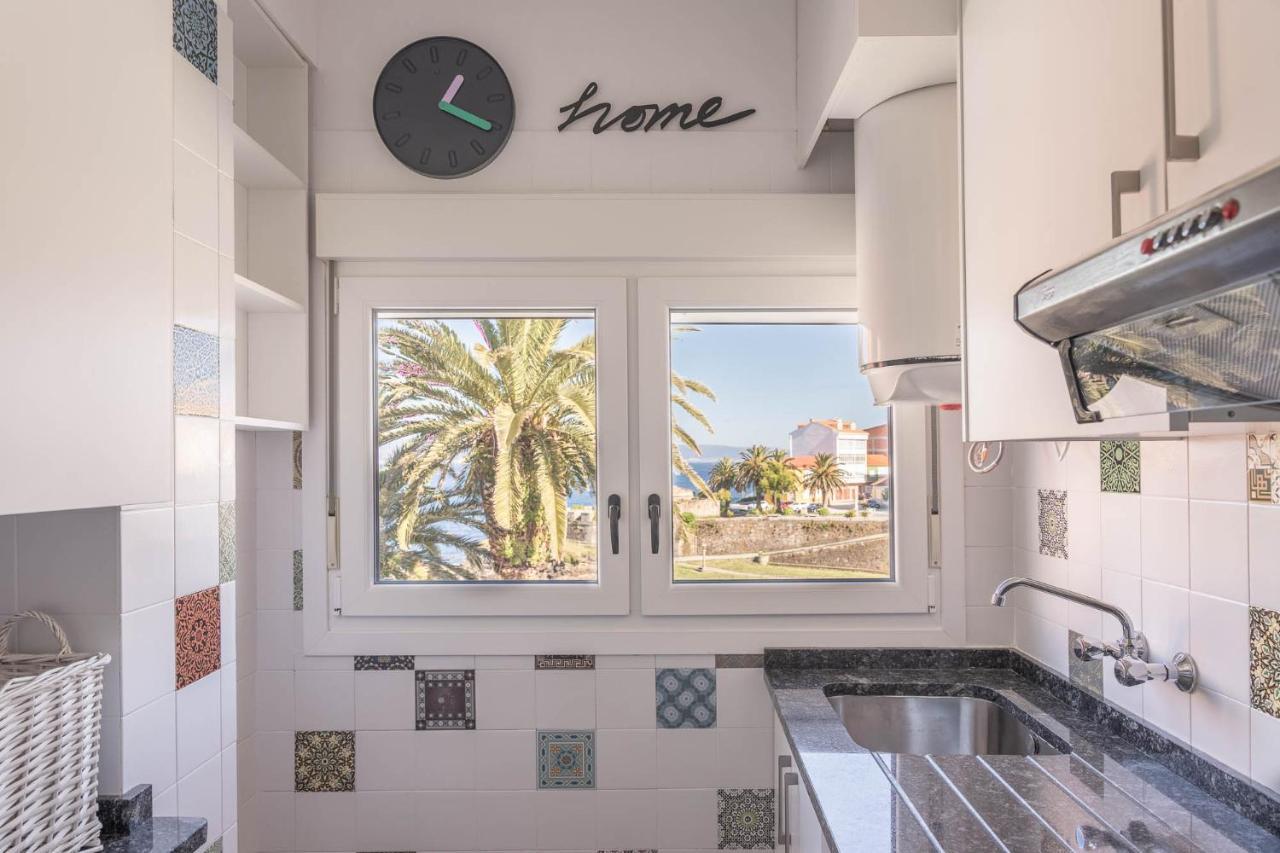 Apartamento Finisterre Con Vistas Al Mar Y Playa 외부 사진
